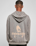 Load image into Gallery viewer, ULRIKKE HONESTLY - OVERSIZED GRAY MEN&#39;S HOODIE 
