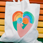 Load image into Gallery viewer, DARE TO BE PRIDE TOTE BAG
